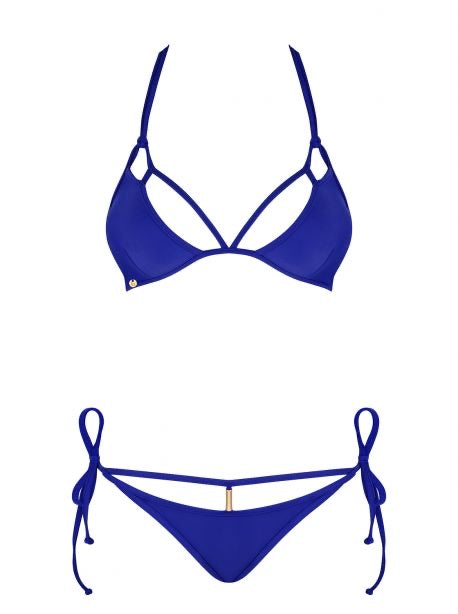 Maillot de bain 2 pièces - Bleu