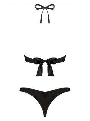 Bikini string - Noir